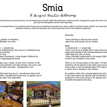 Smia , A Unique Rustic Hideaway